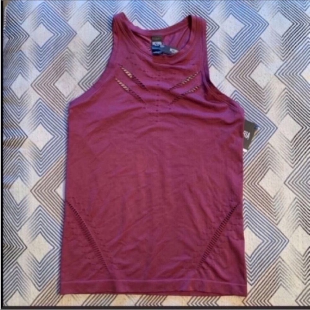 Victoria's Secret Muscle Tee in Burgundy - Picture 1 of 4
